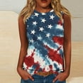 thumbnail image 2 of VerPetridure Women 4th of July Patriotic Tank Tops USA Flag American Independence Day Shirts Memorial Day Tops, 2 of 5
