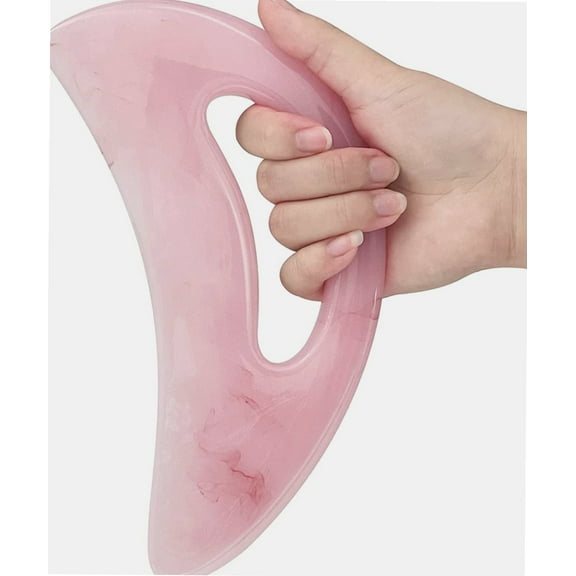 Large gua sha Massage Tool, Lymphatic Drainage Massager,Muscle Scraping Massage Tools,Body Sculpting Anti Cellulite Tools for Man and Women (Pink)