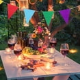 thumbnail image 4 of unbranded 2Jgo Triangulares De Papel Con Para Decorar Cumpleaños Y Bodas Coloridos, 4 of 8