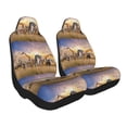 thumbnail image 2 of Naloa Vintage Wildlife Protection Car Seat Covers 2PCs Front Car Seat Covers Universal fit for Most Cars SUVs and Trucks - 2 PCS, 2 of 5
