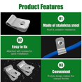 thumbnail image 3 of 200 Clips En Acier Inoxydable Pour L'installation De Fils Souds Sur Des Cltures En Bois Clips Pour Cltures De Btail En Mtal, Clips Pour Cltures En, 3 of 4