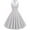 White, variant on XFLWAM Women's 50s 60s Vintage Dress Halter Polka Dot Cocktail Corset Dress Prom Tea Party Wedding A Line Swing Dress for Women Light Blue M