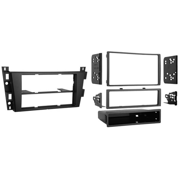 Metra 99-2008 Single DIN/Double DIN Installation Kit for 2006-2007 Cadillac DTS/2007 Cadillac SRX, black