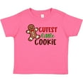 thumbnail image 3 of Inktastic Cutest Little Cookie Cute Christmas Gingerbread Man Boys or Girls Baby T-Shirt, 3 of 5