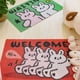 thumbnail image 2 of Felpudo de puerta de entrada de diseño bonito, alfombra de lazo de seda de PVC, felpudo de entrada de casa, felpudo antideslizante, alfombrilla antipolvo, alfombrilla de pie para puerta de casa Fivean unisex, 2 of 2