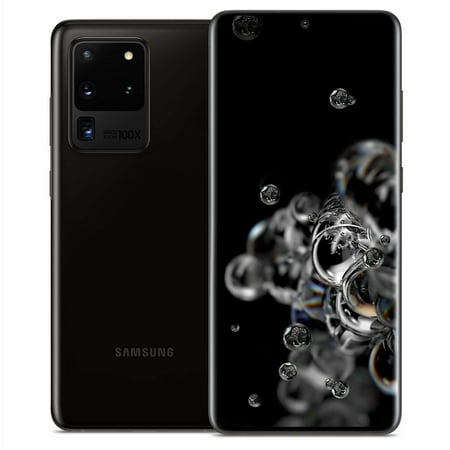 Samsung Galaxy S20 Ultra G988U 128GB GSM/CDMA Unlocked Android SmartPhone (USA Version) - Cosmic Black (A Grade)