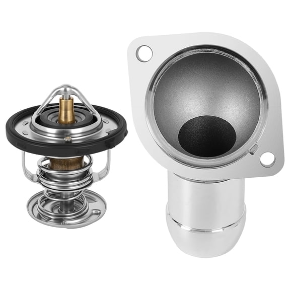 SCITOO Thermostat Housing Assembly Fit for Chevrolet Avalanche 1500 02-06,for GMC Envoy 05-06, Envoy XL 03-06,for Buick Allure/LaCrosse 2008-2009 5.3L,for Saab 9-7x 2005-2006 5.3L,,OE: 902-2836