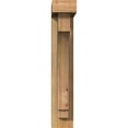 thumbnail image 2 of Ekena Millwork 4"W x 14"D x 22"H Imperial Block Rough Sawn Bracket w/ Offset Brace, Western Red Cedar, 2 of 25