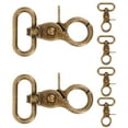 thumbnail image 4 of Taxenne 6-Pack Trigger Snap Hooks with Swivel Clasp, Replacement Bag Hooks and Lanyard Clips for, 4 of 10