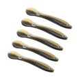 thumbnail image 5 of 5pcs/set 10cm 6g Soft Lure with 3D Eyes Enlarged Tail Coil Artificial Soft Loach Fishing Lure, 5 of 5