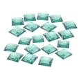 thumbnail image 1 of Unique Bargains Acrylic Flat Back Rhinestones Square Artificial Gemstone for Crafts Jewelry Making Deep Green, 1 of 5