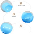 thumbnail image 2 of Skyblue Bol à Crème Glacée Réutilisable en Plastique PP pour Bébé, Usage Grand, Facile à Nettoyer, 10 Pcs, 2 of 8