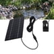 thumbnail image 1 of Kit De Bomba De Agua Solar, Bomba De Fuente Solar ABS Resistente De 9 V Y 1,8 W, Fácil Montaje, Alta Conversión Para Jardín, 1 of 7