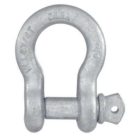 National Hardware N100-329 Anchor Shackle Galvanized Steel 3/4 In. – Quantity 1 National Hardware N100-329 Anchor Shackle Galvanized Steel 3/4 In. – Quantity 1