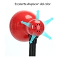 thumbnail image 4 of Lámpara Recamara Escritorio Lectura 360° Ajustable E27 Rojo Rojo, 4 of 8
