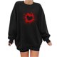 thumbnail image 1 of ICHUANYI Liquidación Moda de mujer Otoño Impreso Blusa suelta de manga larga Cuello redondo Casual Pullover Tops Sweatershirt ICHUANYI WER202308172585, 1 of 3