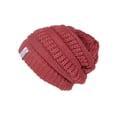 thumbnail image 1 of Crochet Knit Weave Beanie ( 2 PACK ), Rose, 1 of 2