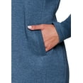 thumbnail image 4 of RBX Active Women's Crewneck Fleece Sweatshirt Dress Tunic with Pockets, 4 of 4