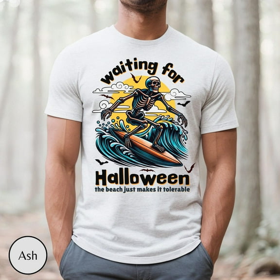 Summerween Shirt, Summer-ween Tshirt, Spooky Summer Tee,Summer Halloween Shirt,Surfing Lover Gift,Year-Round Halloween,Beach Skelly