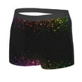 thumbnail image 2 of Bingfone Colorful Sparkling Men'S Underwear - Casual Stretch Boxer Briefs-Small, 2 of 9