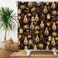 thumbnail image 6 of Tchckioa Shower Curtain,Waterproof Hooks Bath Curtain for Bathroom Decor,Autumn Thanksgiving,72x72, 6 of 8