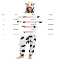 thumbnail image 3 of Lumistal Onesie Pajamas Flannel Animal Cos-play Jumpsuit Unisex Loungewear Slim Fit Onesie Animal Plush Halloween One Piece Suit Pajamas for Women M, 3 of 7