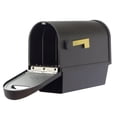 thumbnail image 7 of Classic Curbside Mailbox with Newspaper Tube and Tacoma Mailbox Post with Direct Burial Kit, 7 of 7