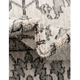 thumbnail image 3 of Unique Loom Eco Traditional Collection Area Rug - Coherance (7' Round Ivory/Gray), 3 of 6