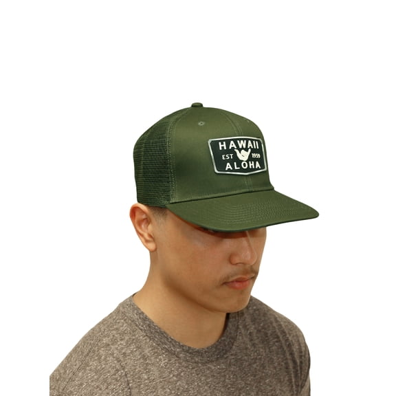 Island Crew Hawaii Island Crew Silicone Emblem Cap