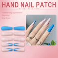 thumbnail image 6 of RAGUPEL 24Pcs Glue on Nails for Women,Hand-Painted Flowers Coffin Nails Tips,Matte Finish Cute Press on Nails,Presson Nails for Women Suitable for Parties,Gatherings and Photo Shoots,Style2, 6 of 7