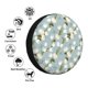 thumbnail image 4 of Fotbe Tulips Flowers Funda de Llanta de Repuesto con Estampado, Engrosada, Ajuste Universal para Jeep, Remolque, RV, SUV, Camión-16 inch, 4 of 6