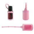 thumbnail image 2 of Botella de aceite esencial 15 ml Colcomx Funda de soporte de rodillo de silicona Rosa Rosado, 2 of 6
