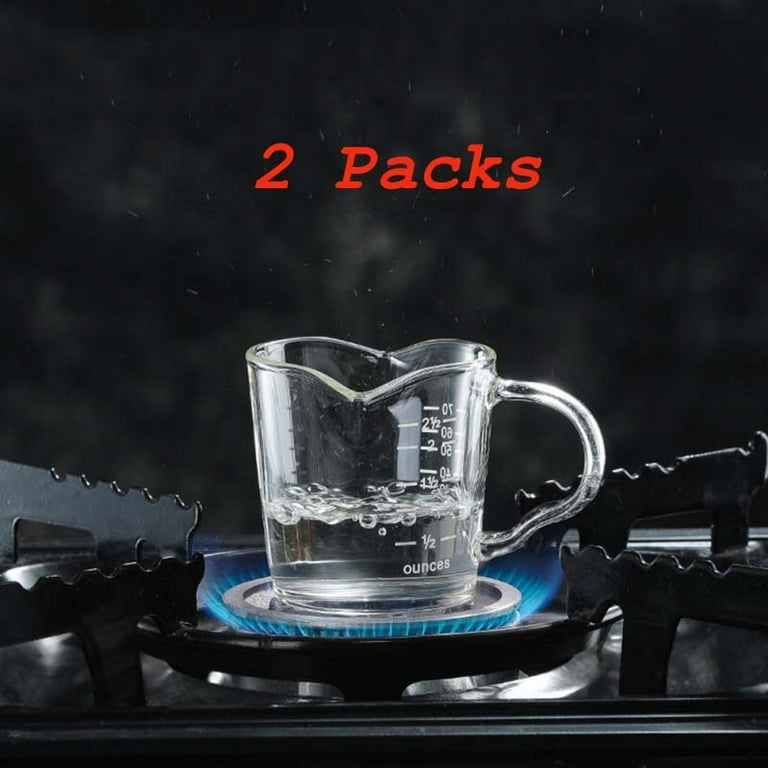 EXQUIMEUBLE Glass Graduated Cup Metal Measuring Cups Whisk Jigger Graduated  Measuring Cup Measure Cups Creamer Pitcher Mini Coffee Cups Milk Measuring  Cup Plastic Drinking Utensils With Scale - Yahoo Shopping