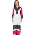 thumbnail image 1 of Bimba Kurta Blanche en Rayonne pour Femmes Kurti Manches Longues Blouse Formelle Ethnique Indienne Boho, 1 of 8