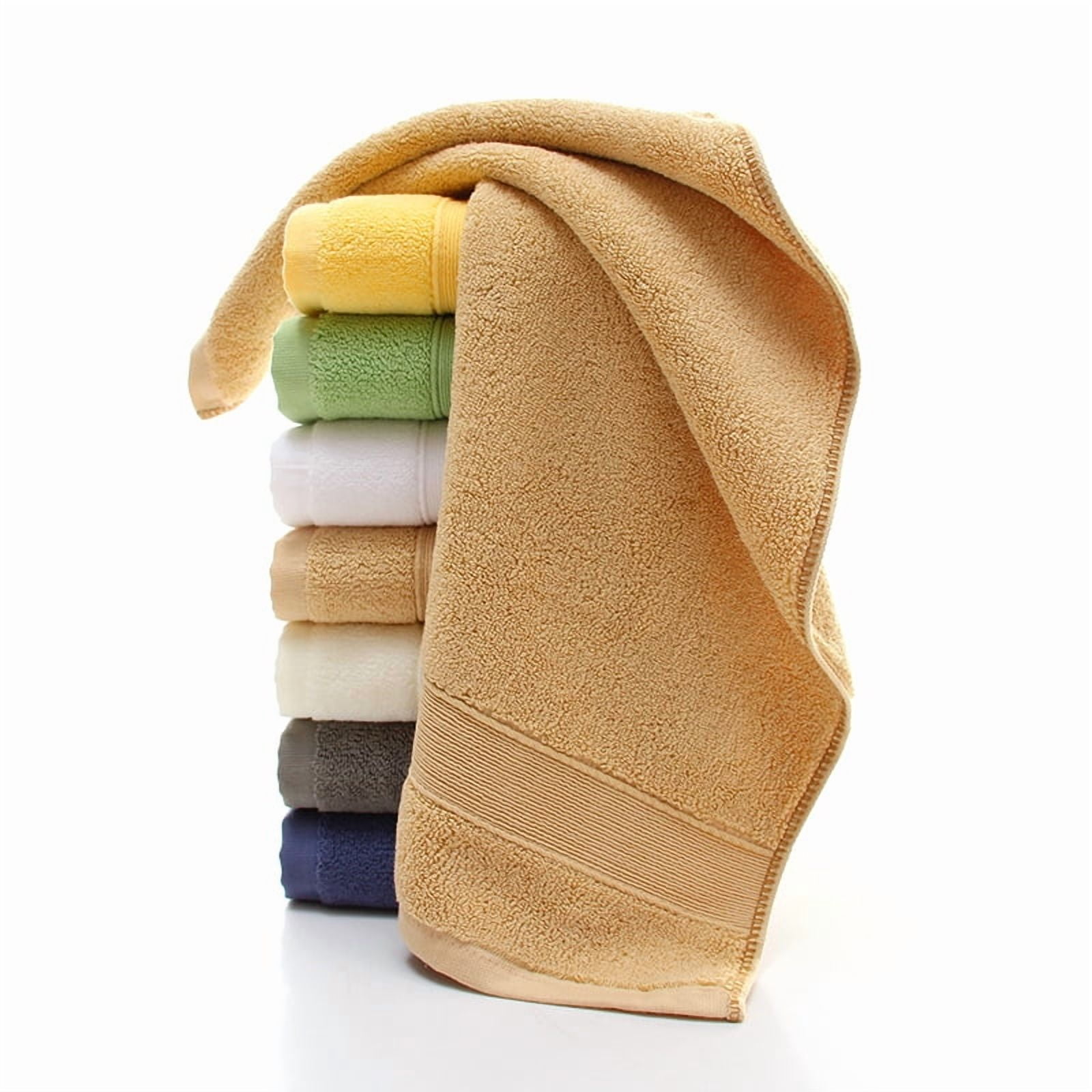 Zhuge 4 Pack 13x30 Inch Cotton Soft Absorbent Decorative Hand Towels, Multipurpose Towels for Bathroom, Bath, Face, Spa, Gym & Kitchen, Green