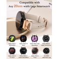 thumbnail image 2 of Correa de reloj Minyee Leather compatible con Samsung Galaxy 40 mm, 2 of 6