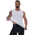thumbnail image 6 of QRIC Men's Muscle Sleeveless Workout Tank Tops Athletic Gym Bodybuilding Training Compression Shirt, 6 of 9