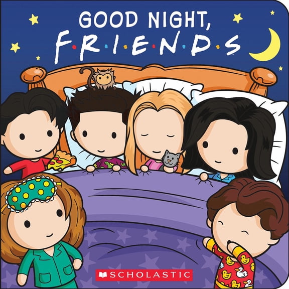 Good Night, Friends (Friends Board Book) (Board Book)