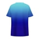 thumbnail image 5 of mfyjkho Tops Casuales Para Mujer, Blusas De Verano Con Cuello En V Y Manga Corta Para Mujer, Tallas Grandes, Estampadas Tops Y Blusas Para Mujer Xl, 5 of 6