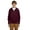 Maroon, variant on JERZEES NuBlend Youth Full-Zip Hooded Sweatshirt