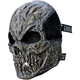 thumbnail image 3 of Mascara Halloween Calavera Macabra Disfraz Terror Fiesta Noche, 3 of 5
