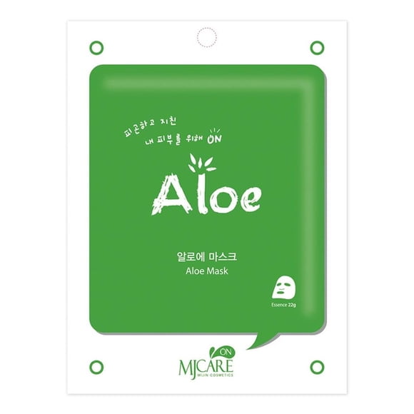 Mascarilla facial Mjcare Mijin aloe de tela 1 pza