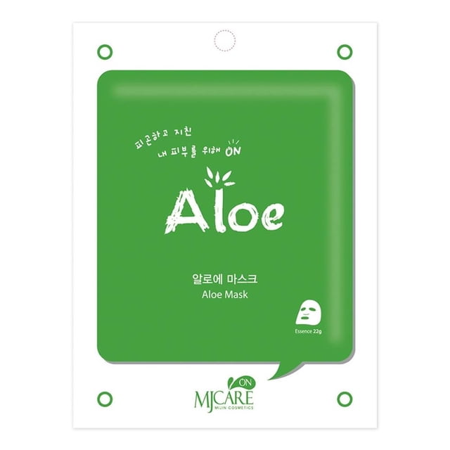 Mascarilla facial Mjcare Mijin aloe de tela 1 pza