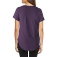 thumbnail image 2 of Ma Croix Womens Lightweight Hipster Round Bottom Short Sleeve Athletic Yoga Tunic T Shirt, 2 of 6