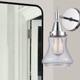thumbnail image 2 of 447-1W-PC-G194 Innovations Lighting Bellmont - 1 Light Wall Sconce-11.5 Inches Tall and 6 Inches Wide-Polished Chrome Finish-Seedy Glass Color, 2 of 3