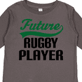 thumbnail image 4 of Inktastic Future Rugby Player Boys Long Sleeve Toddler T-Shirt, 4 of 5