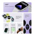 thumbnail image 4 of Versión global Xiaomi Redmi Watch 4 20 días de duración de batería Ultra grande 1.97 '' AMOLED Llamada telefónica Bluetooth 5ATM GNSS Reloj inteligente, 4 of 5