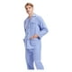thumbnail image 3 of GLOBAL Conjuntos de Pijamas para Hombre, Ropa de Dormir de Franela 100% Algodón, Ropa de Dormir Superior E Inferior de Manga Larga, Celosía Azul Cielo M, 3 of 6