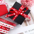 thumbnail image 3 of CSChome DIY Ribbon Love Heart Ribbon – Non fading Elegant Pattern DIY Festival Decoration (10mm), 3 of 7