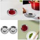 thumbnail image 5 of 10 cuencos de acero inoxidable para mojar, condimentos, chile, aceite, salsas, para comer., 5 of 6
